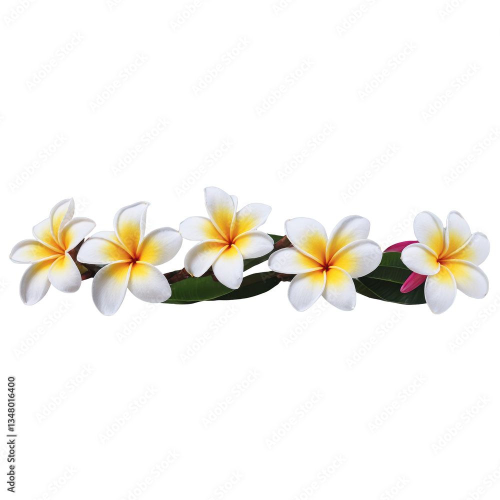 Naklejka premium plumeria