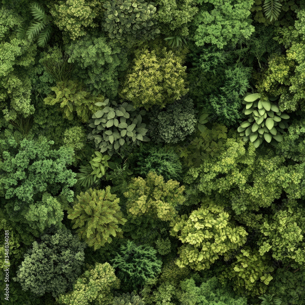 Overhead View of Lush Green Plants and Foliage Creating a Textured and Vibrant Natural Pattern Ideal for Nature and Gardening Themes in Designs Overhead View of Lush Green Plants and Foliage Creating a Textured and Vibrant Natural Pattern Ideal for Nature and Gardening Themes in Designs
