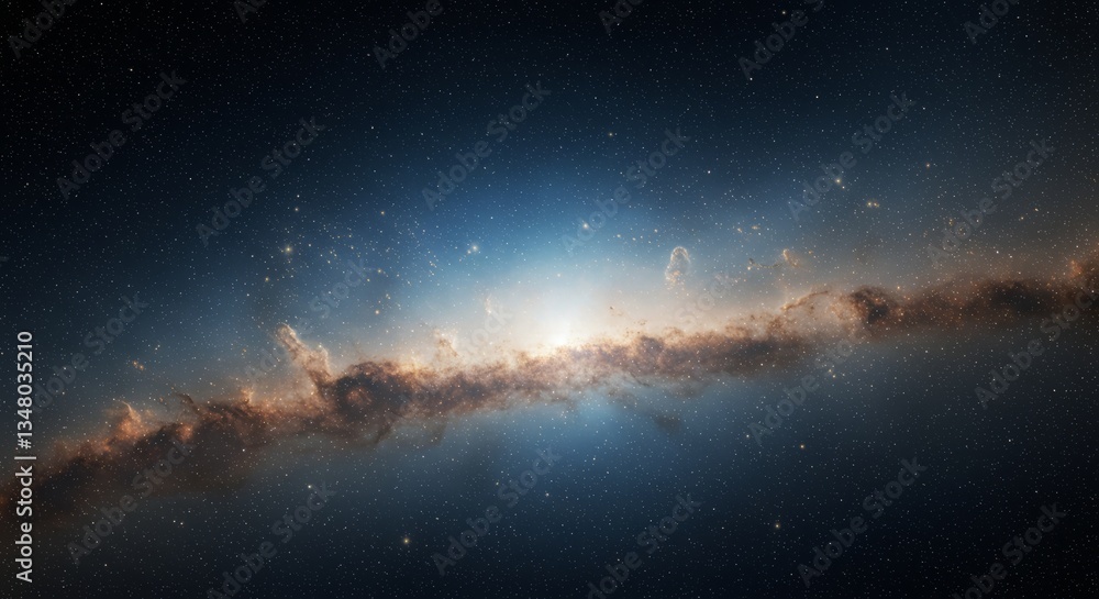 Fototapeta premium stars and clouds