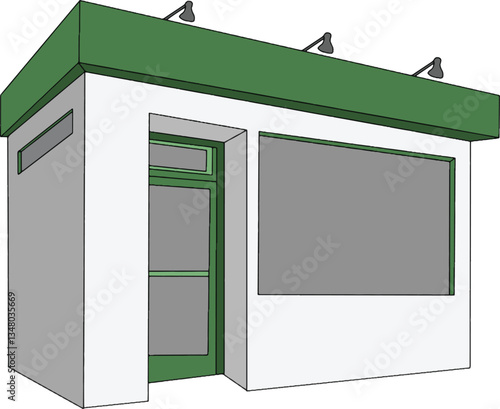 Bodega grocery small Kiosk Design