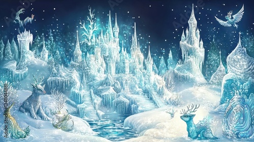 Enchanted Ice Castle: A Winter Wonderland