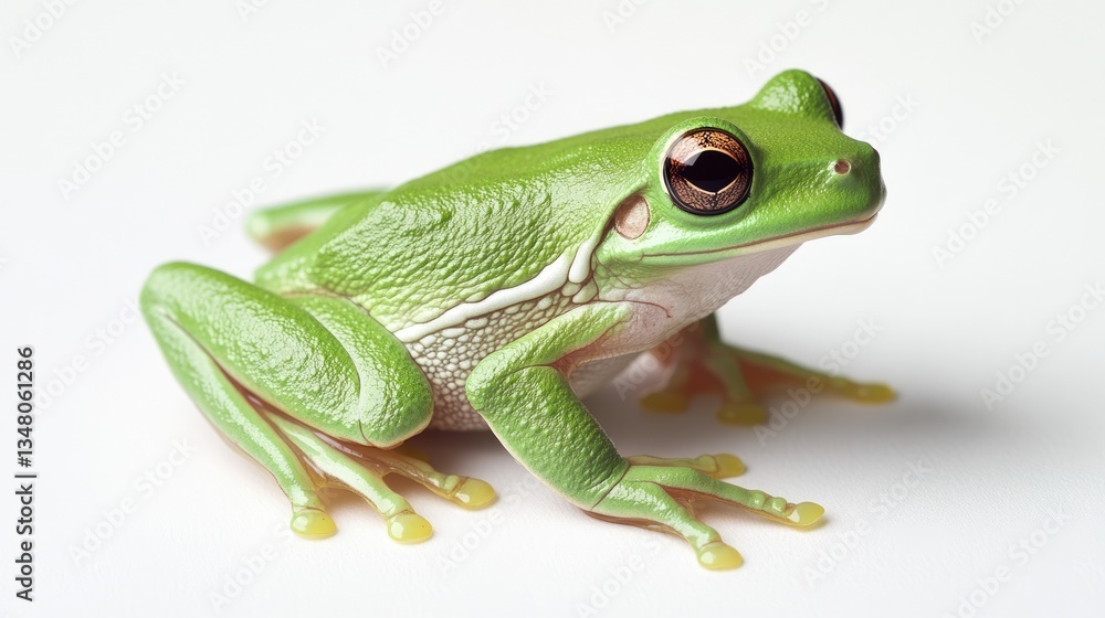 Close-Up of a Green Tree Frog Close-Up of a Green Tree Frog