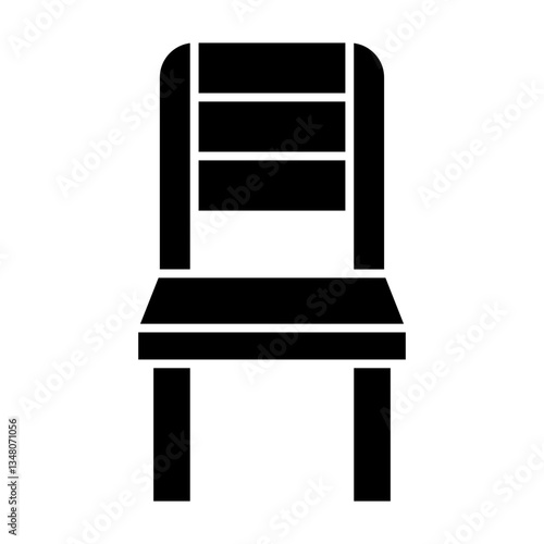 chair black icon