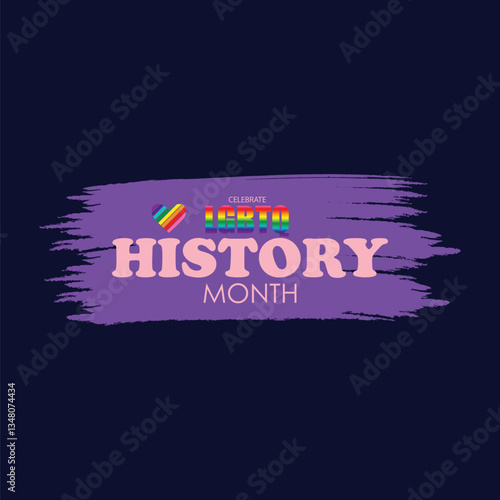 LGBTQ History Month Celebration Design