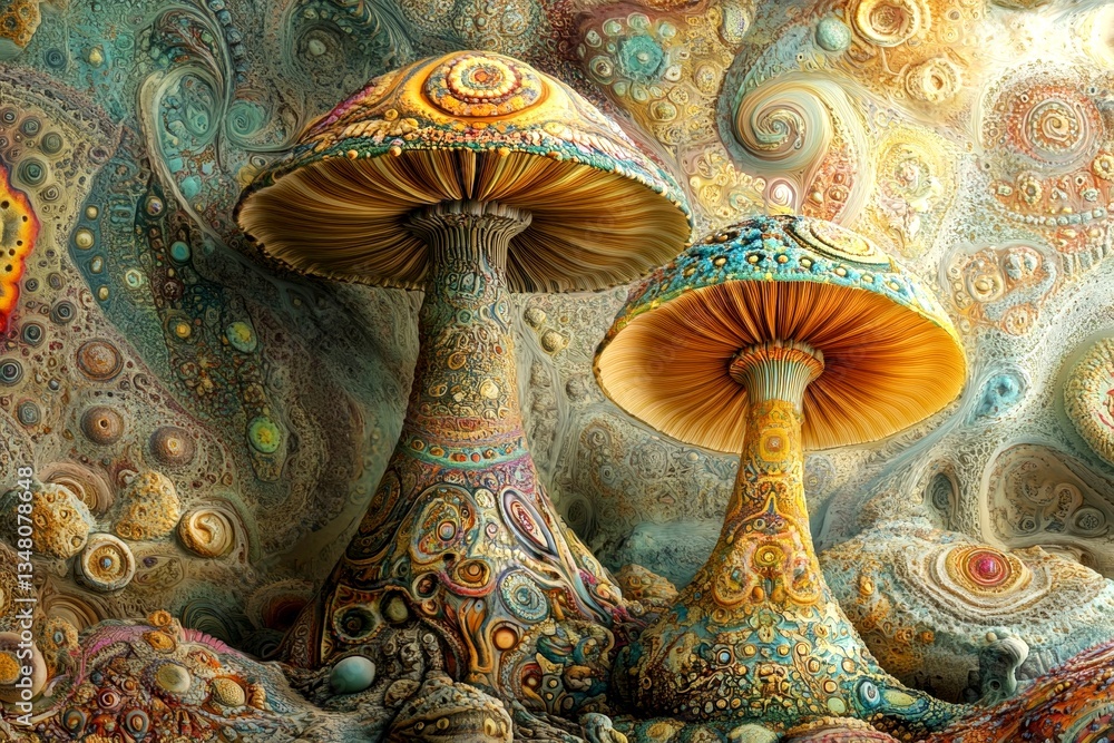 custom made wallpaper toronto digitalAbstract disorder. Brain fog. Abstract mind. What causes hallucinations. Metaphorical psilocybin feelings of a mental illusion. Hallucination - due to psilocybin: abstract image of mental s.