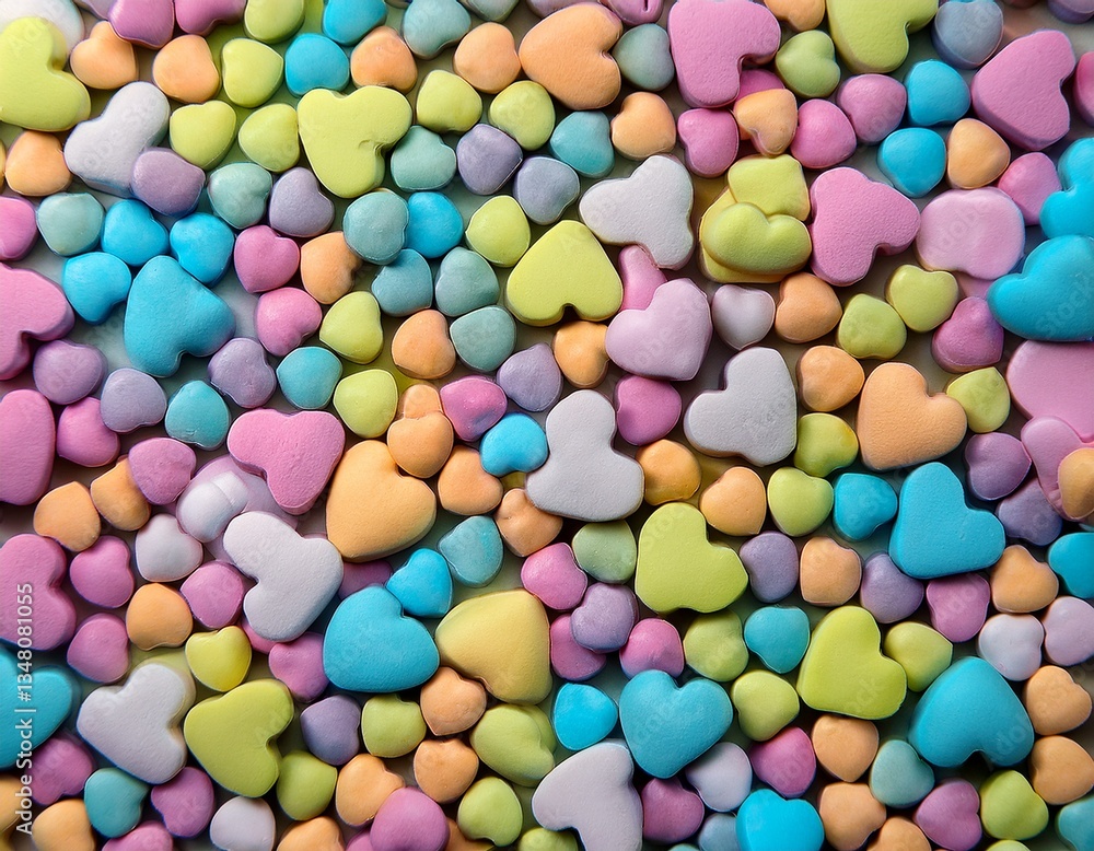 candy hearts delight a background filled with colorful pastel candy conversation hearts candy hearts delight a background filled with colorful pastel candy conversation hearts
