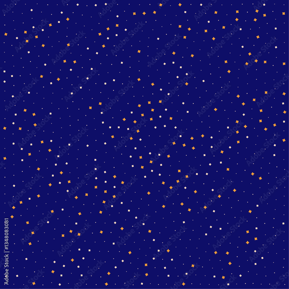 Fototapeta premium a blue background with orange dots and a white dot