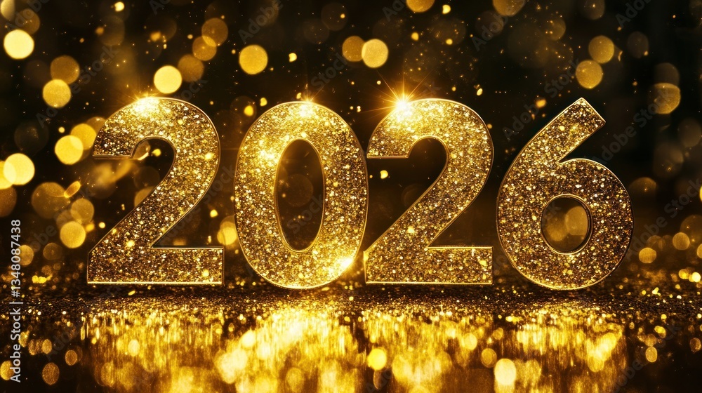 Glittering 2026: A Golden New Year's Eve Celebration Glittering 2026: A Golden New Year's Eve Celebration