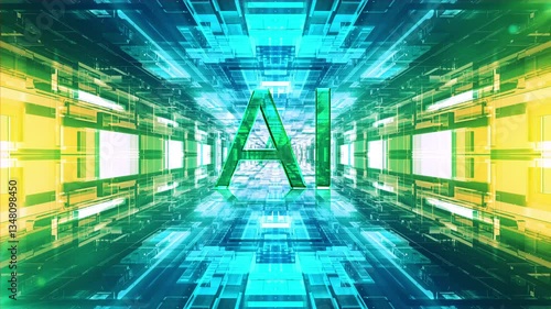 Loop Animation for   Abstract Background in Full HD Resolution