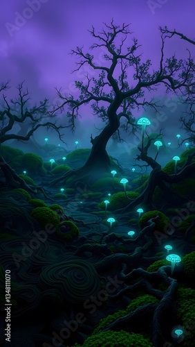 Enchanted Twilight Forest