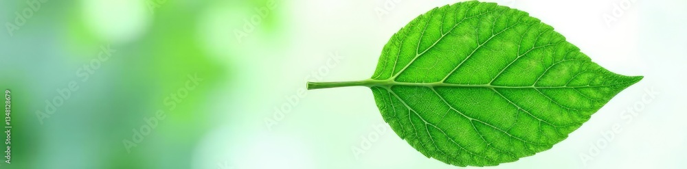 Dark green leaf with intricate veins on white background, flora, greens, plant life Dark green leaf with intricate veins on white background, flora, greens, plant life