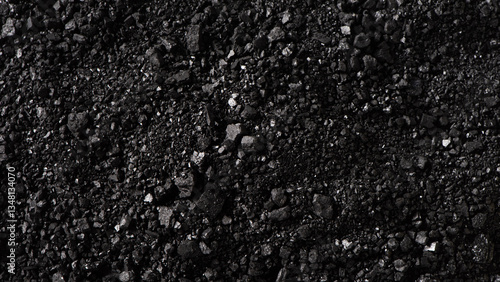 Coal dust,Natural black wood charcoal texture background
