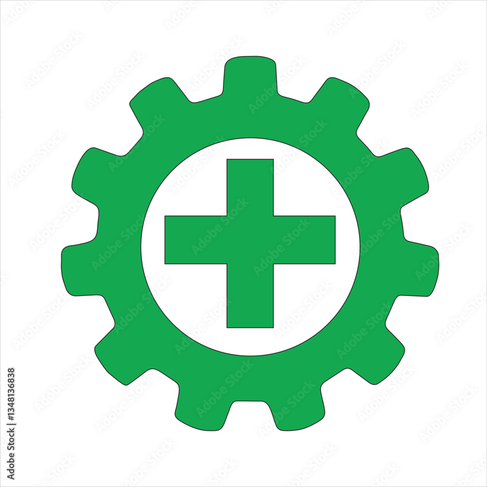 Safety first logo or icon isolated vector graphics Safety first logo or icon isolated vector graphics