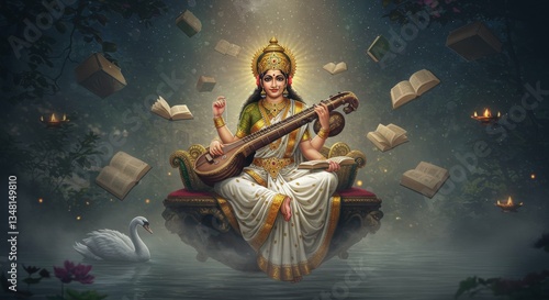 Goddess Saraswati 