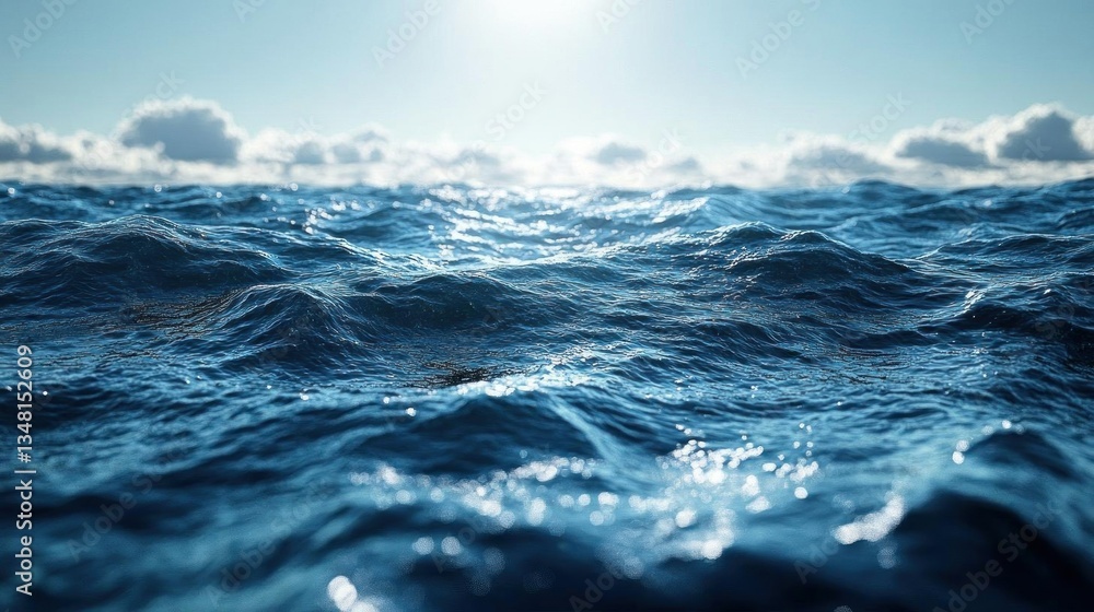 Ocean Waves Sunlight Blue Water Nature Seascape Ocean Waves Sunlight Blue Water Nature Seascape