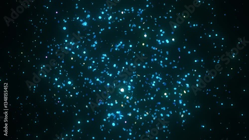 Wallpaper Mural Glowing particles dynamically align to form a futuristic map of Italy. The animation features rotating perspectives and cosmic lighting, creating a mesmerizing sci-fi atmosphere. Torontodigital.ca