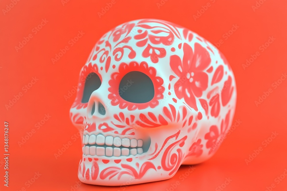 Obraz premium Decorative Sugar Skull