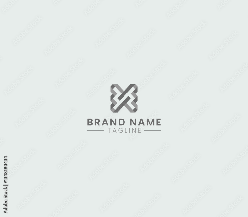 Crafted Letters XH or XS Monogram, Elegant and Timeless Design Crafted Letters XH or XS Monogram, Elegant and Timeless Design