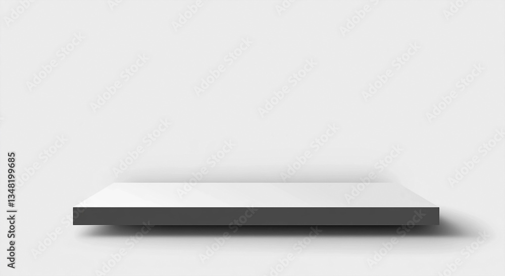 Minimalist Gray Room Background Vector for Presentation and Display