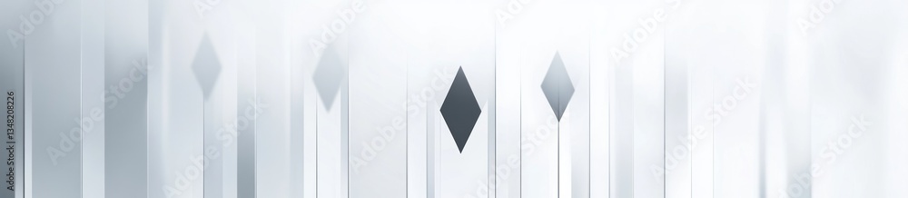 Abstract art features diamond shapes in vertical lined pattern design Abstract art features diamond shapes in vertical lined pattern design