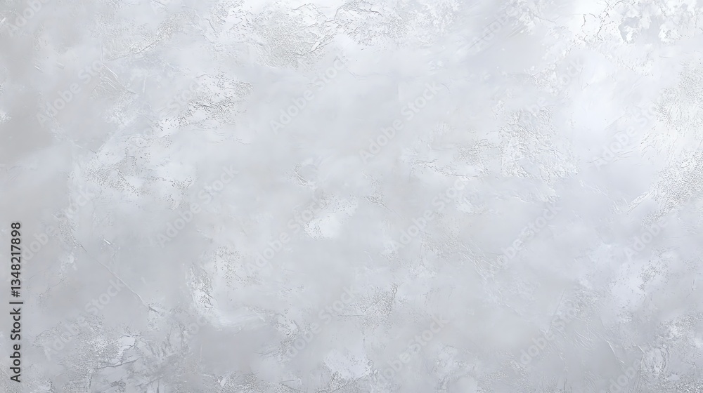 Fototapeta premium Abstract White Plaster Wall Texture Background for Mockups and Overlays