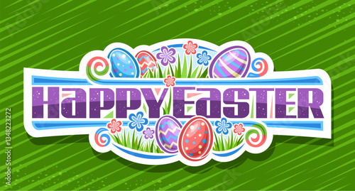 Vector logo for Easter Holiday