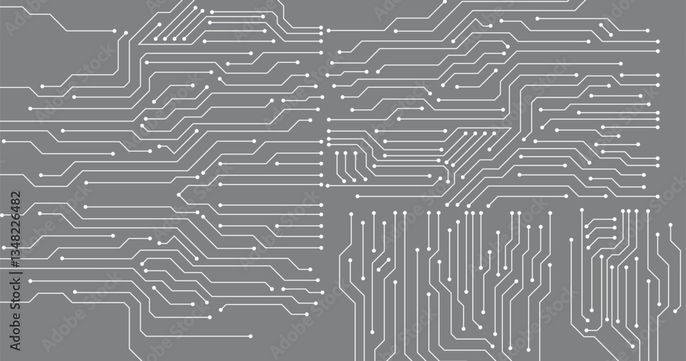 Vector circuit board illustration. Abstract technology. Vector circuit board illustration. Abstract technology.