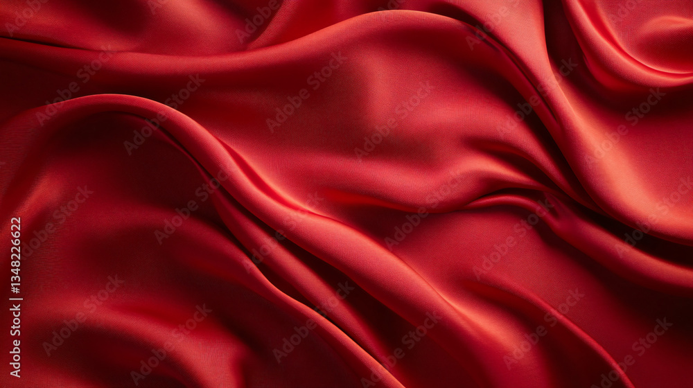A close-up view of luxurious red fabric, featuring smooth, flowing textures that create a sense of elegance and richness. A close-up view of luxurious red fabric, featuring smooth, flowing textures that create a sense of elegance and richness.