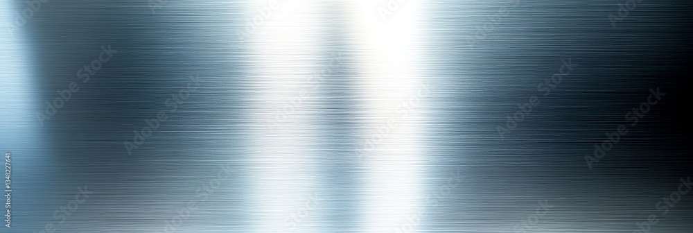 Brushed Metal Texture with Light Reflection for Industrial Design Projects Brushed Metal Texture with Light Reflection for Industrial Design Projects