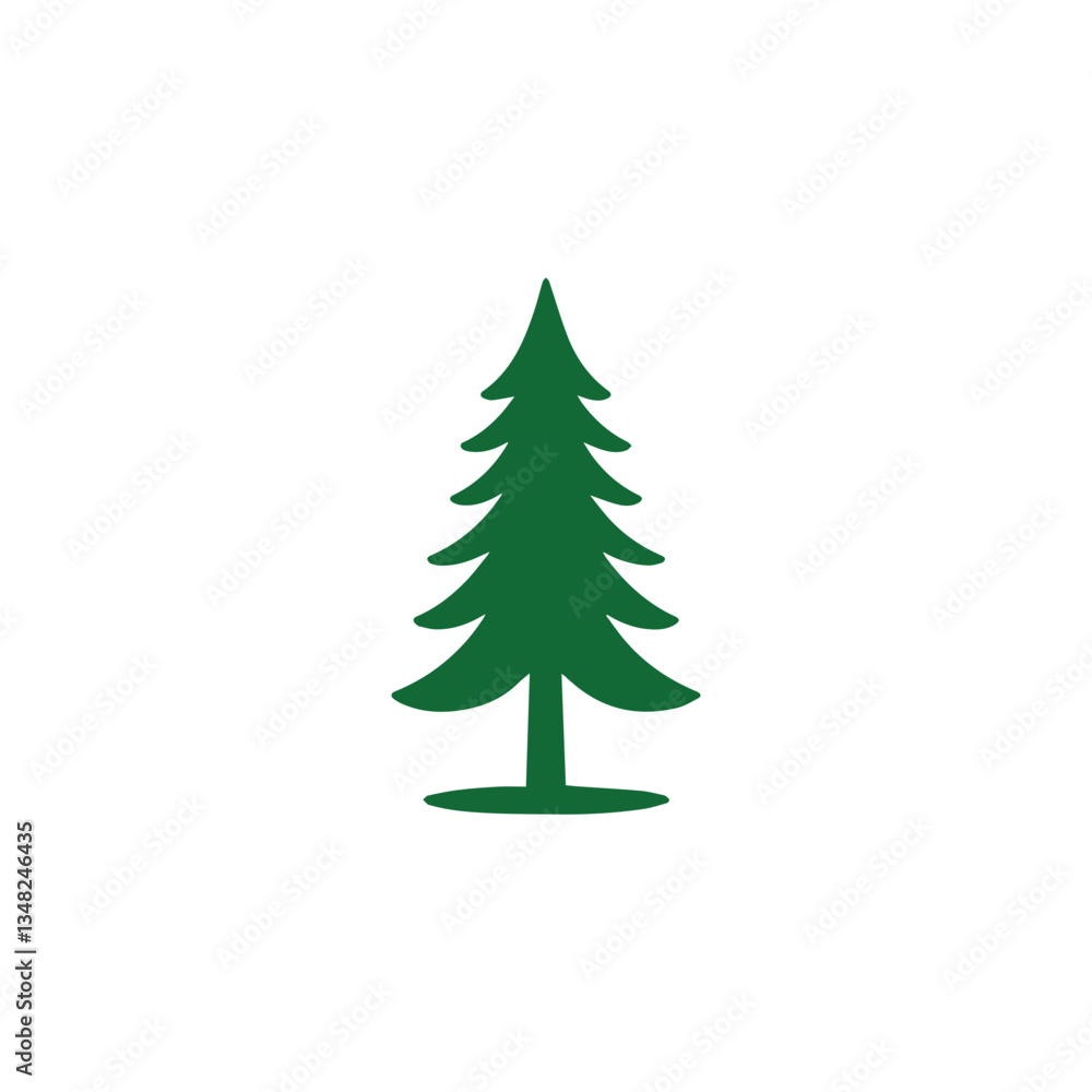 Evergreen tree logo Evergreen tree logo