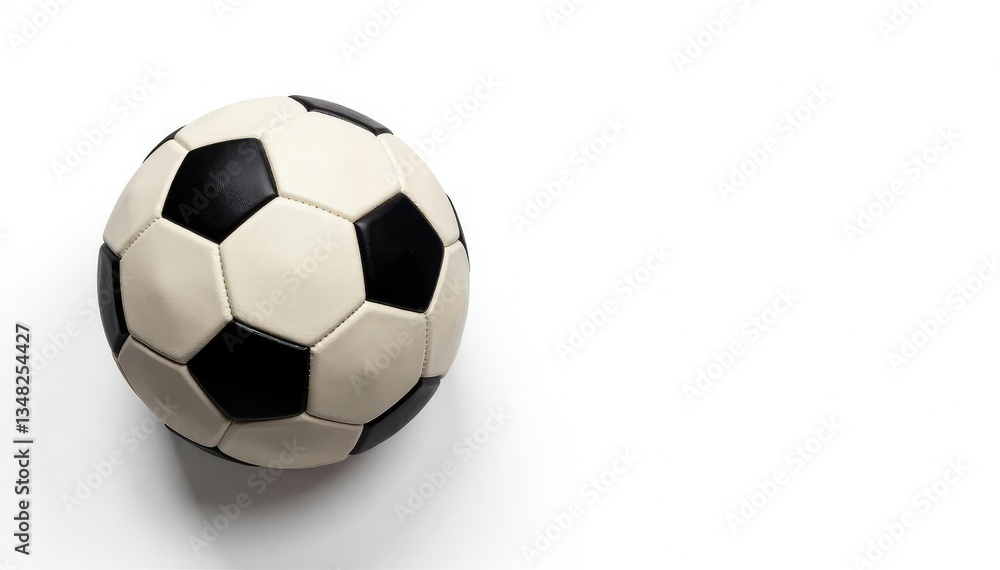 Overhead shot, football isolated on pure white, field, isolated, football Overhead shot, football isolated on pure white, field, isolated, football