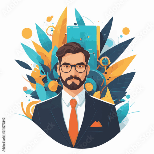 employee appreciation day, investment solution, copy space, boss, confident man, 40 40s, lawyer office, finance management, group, older adult, internet technology, person, satisfied person, middle ag