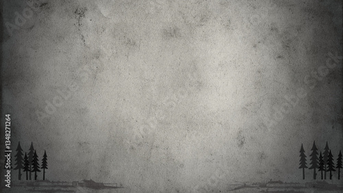 background design with "dark vintage" theme. has elements of tree silhouette and dark ground