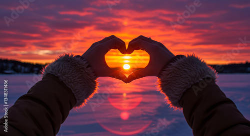 couple at sunset