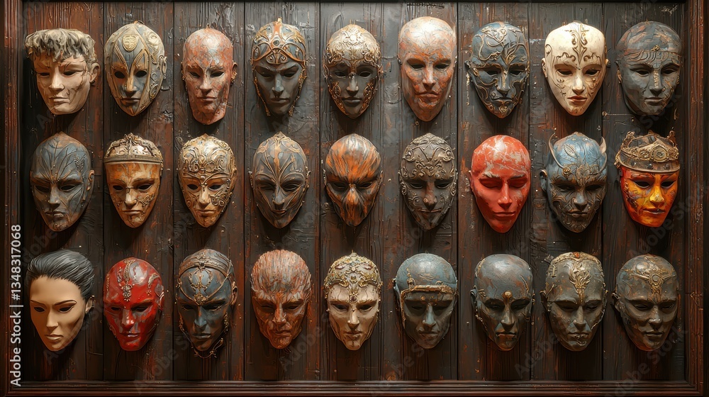 Intriguing Collection of Artistic Masks Intriguing Collection of Artistic Masks