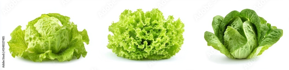 Fresh Green Lettuce Heads Fresh Green Lettuce Heads