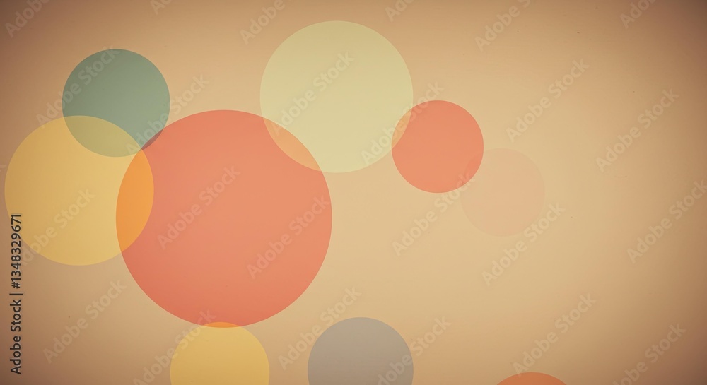 Abstract Circle Display: A collection of overlapping, translucent circles in a spectrum of warm and cool tones creates a visually appealing design. It evokes feelings of joy and serenity. Abstract Circle Display: A collection of overlapping, translucent circles in a spectrum of warm and cool tones creates a visually appealing design. It evokes feelings of joy and serenity.
