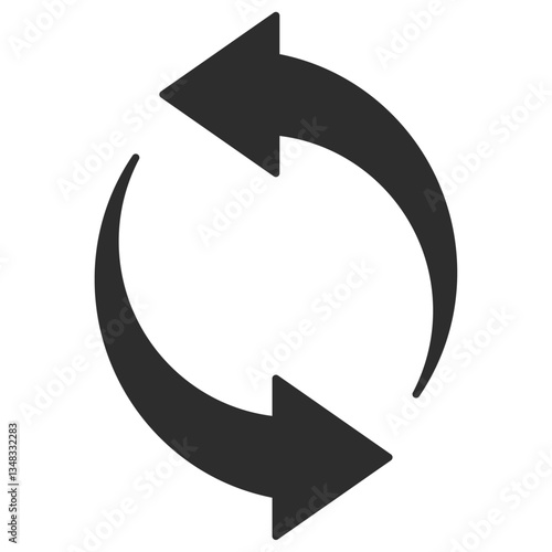 回転する矢印アイコン