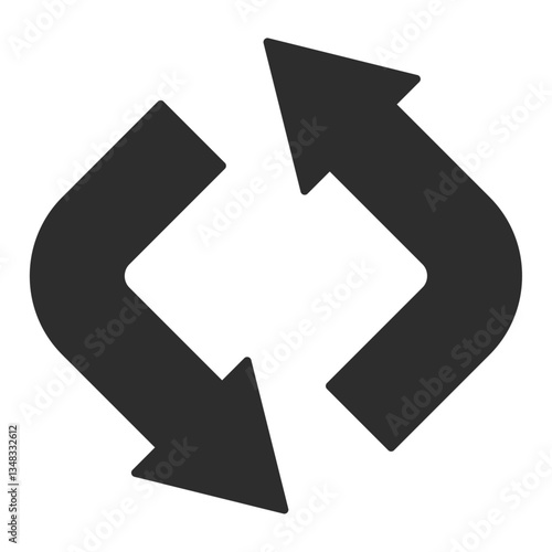 回転する矢印アイコン