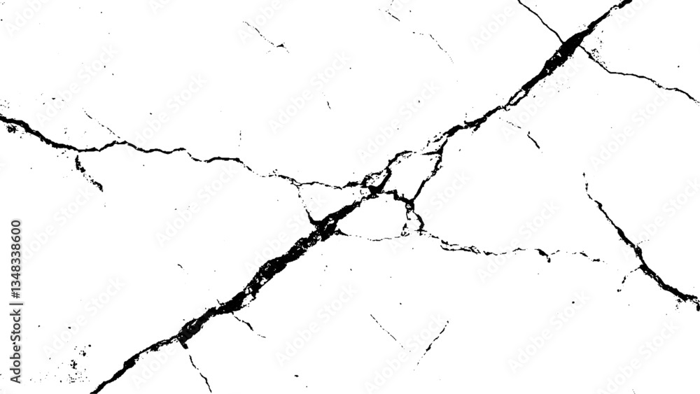 vector texture of cracked concrete. grunge background. Wall of cracked concrete. Texture of crack on white abstract background. vector texture of cracked concrete. grunge background. Wall of cracked concrete. Texture of crack on white abstract background.