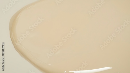 Beige Liquid Art Display: A Smooth Texture and Minimalist Design