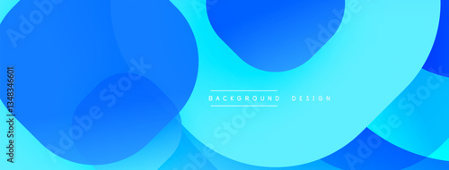 Abstract background with layered translucent gradient shapes