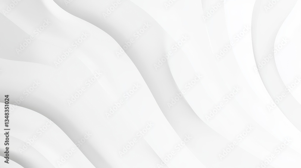 Fototapeta premium Abstract Architectural Design: Elegant Minimalist Lines and Smooth Curves