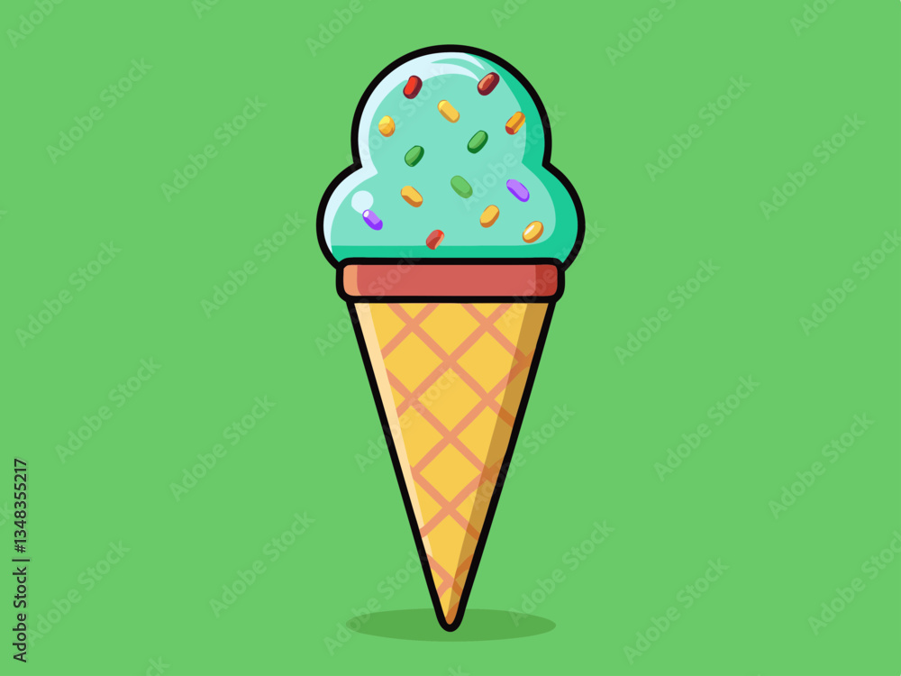 funky ice cream cone funky ice cream cone