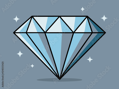 gleaming diamond
