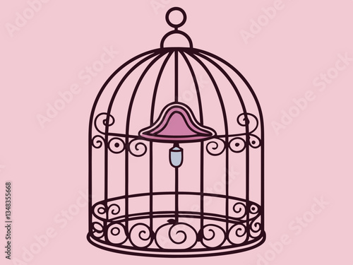 charming birdcage