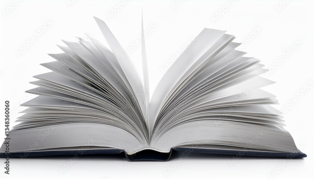 open book isolated on white background open book isolated on white background