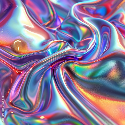 Holographic Create Backgrounds With Description Elements