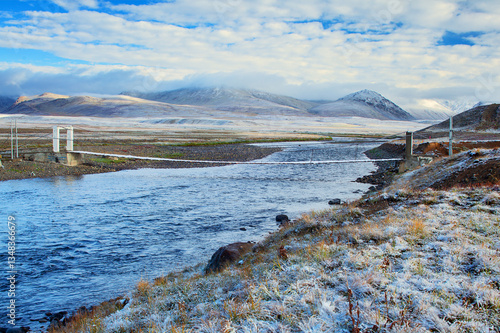 Wallpaper Mural Deosai National Oark.
a Bridge at Bara pani, Deosai National Park, Skurdu, Pakistan. Torontodigital.ca