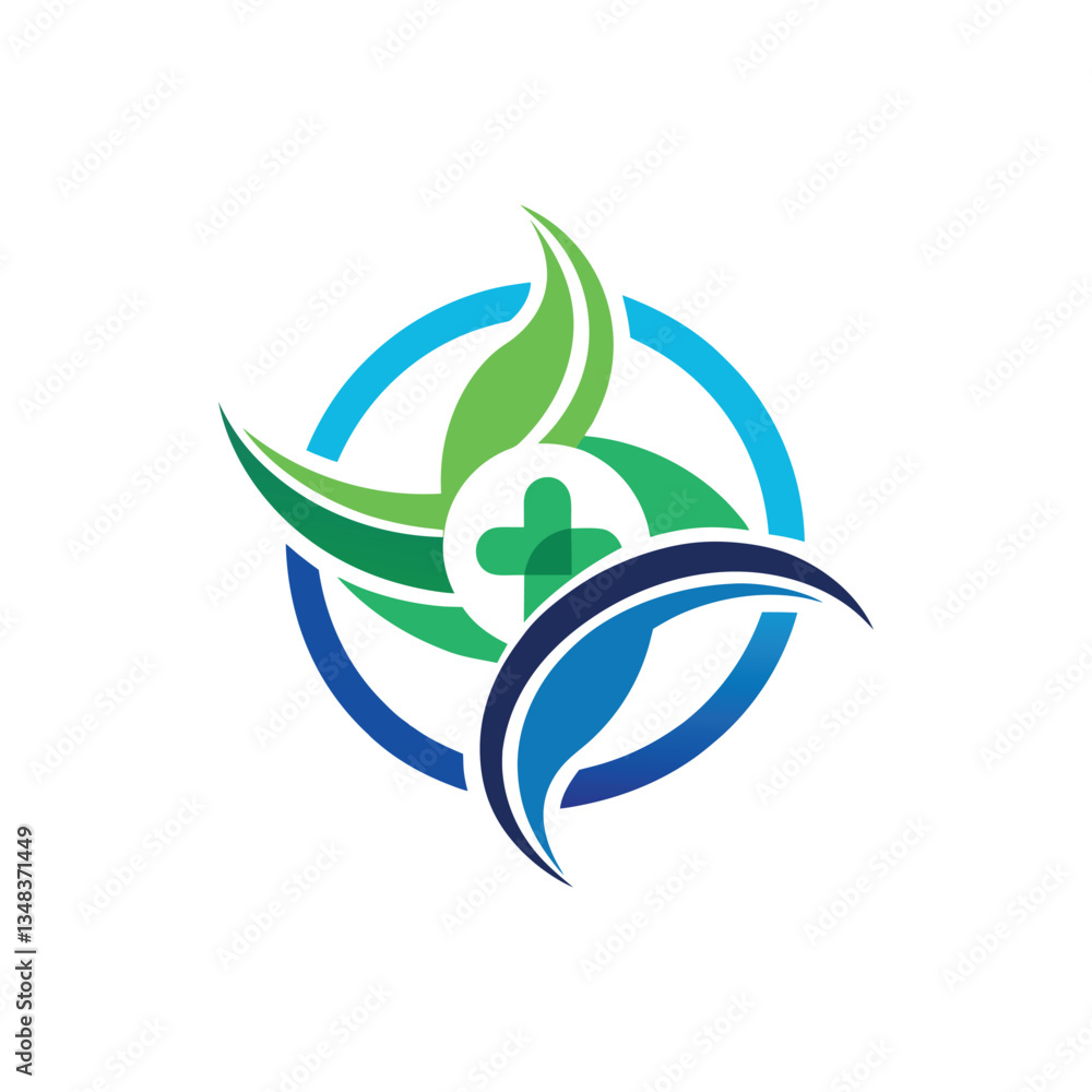 Obraz premium medical logo design here 